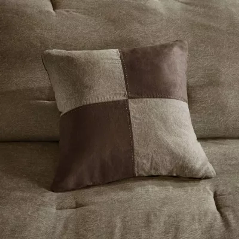 Madison Park Westbrook 7-Pc. Faux Suede Comforter Set