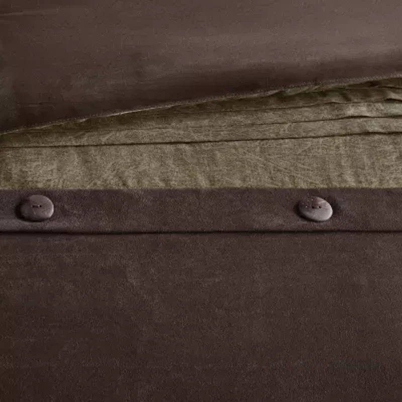 Madison Park Westbrook 7-Pc. Faux Suede Comforter Set