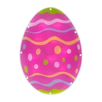 Northlight 14" Battery Operated Led Lighted Egg Window Easter Window Decor