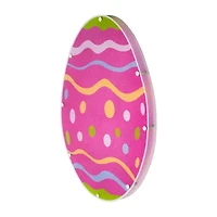 Northlight 14" Battery Operated Led Lighted Egg Window Easter Window Decor