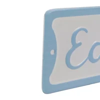 Northlight 20" Metal Blessings Wall Sign