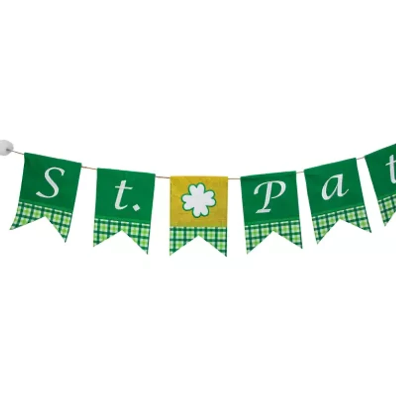 Northlight 8ft Plaid Sowtail Flag Banner