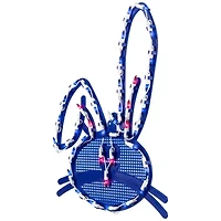 Northlight 17" Blue Lighted Bunny Head Window Easter Window Decor