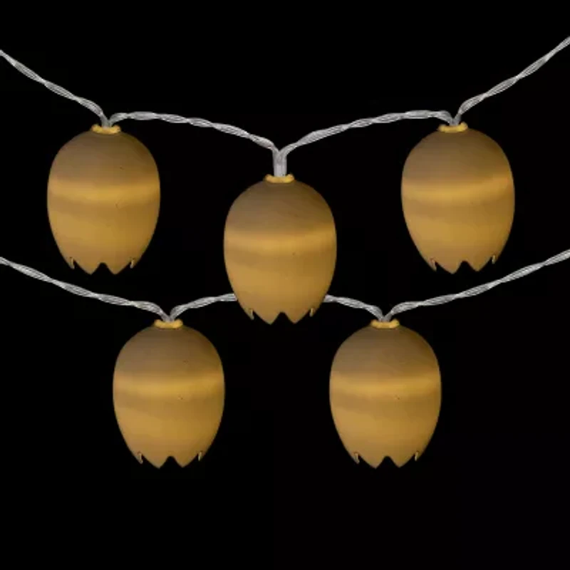 Northlight 5ft Clear Wire 10ct Cracked Egg Led String Lights String Lights