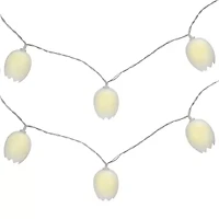 Northlight 5ft Clear Wire 10ct Cracked Egg Led String Lights String Lights