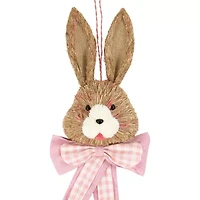 Northlight 21" Bunny With Bow Hanging Hanging Decor