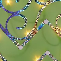 Northlight 12" Green Lighted Egg Easter Window Decor