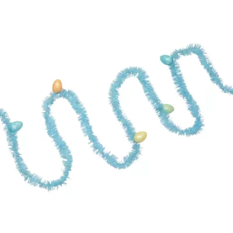 Northlight 25ft Blue With Eggs Easter Indoor Outdoor Garland