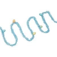 Northlight 25ft Blue With Eggs Easter Indoor Outdoor Garland