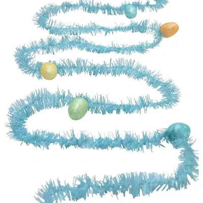 Northlight 25ft Blue With Eggs Easter Indoor Outdoor Garland
