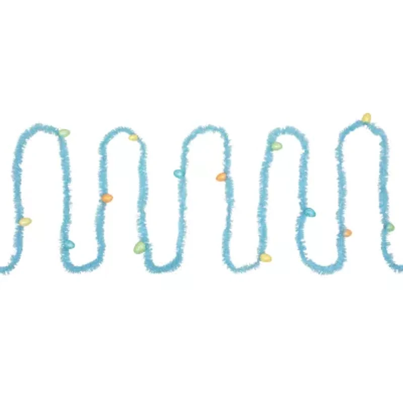Northlight 25ft Blue With Eggs Easter Indoor Outdoor Garland
