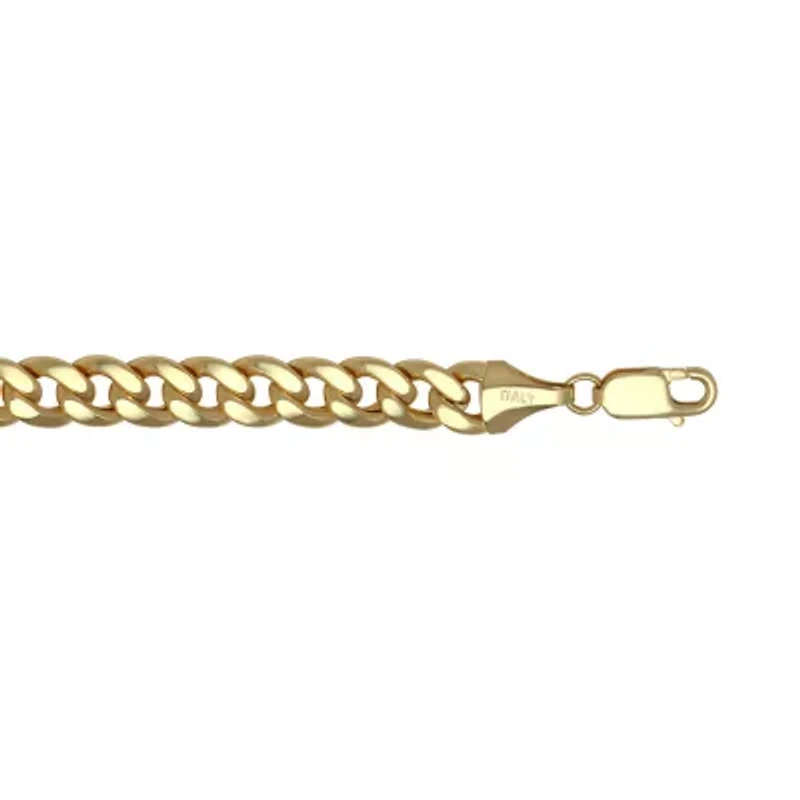 Mens 14K Gold 24 Inch Curb Chain Necklace