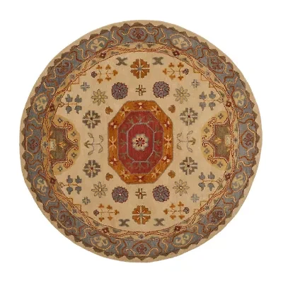 Safavieh Heritage Collection Bryony Oriental Round Area Rug