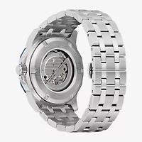 Bulova Marine Star Series A Mens Automatic Chronograph Silver Tone Stainless Steel Bracelet Watch 98a302