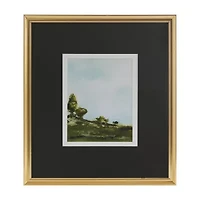 Madison Park Across The Plains 1 Framed Glass Wall Canvas Art