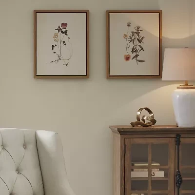 Madison Park French Herbarium 2-pc. Framed Wall Art Sets