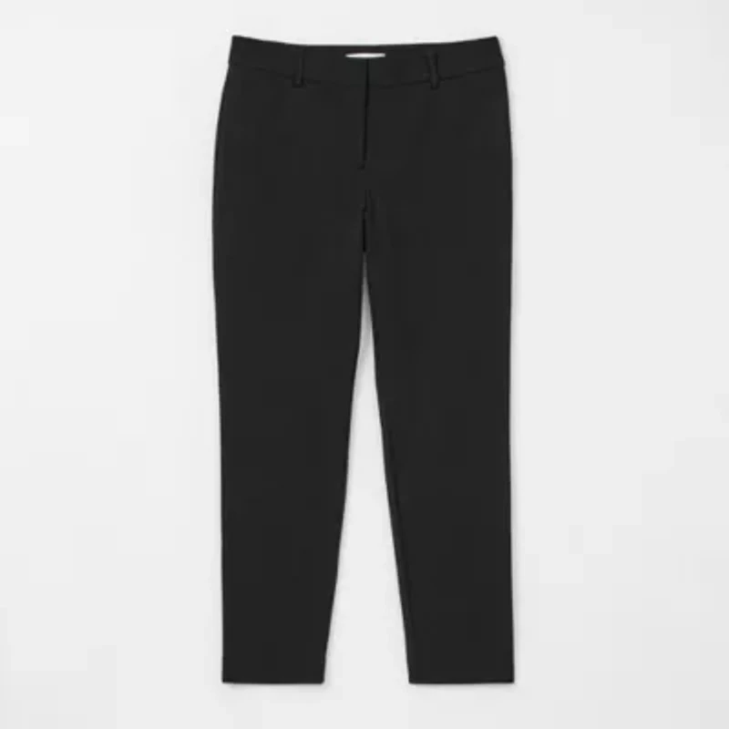 Liz Claiborne Emma Ponte Womens Ankle Mid Rise Pant