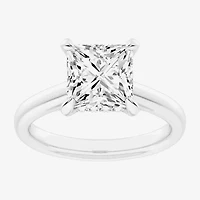 G-H / Si1-Si2) Womens 1/ CT. T.W. Lab Grown White Diamond 14K Gold Solitaire Engagement Ring