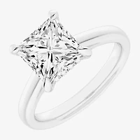 G-H / Si1-Si2) Womens 1/ CT. T.W. Lab Grown White Diamond 14K Gold Solitaire Engagement Ring