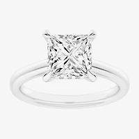 (G-H / Si1-Si2) Womens 2 1/5 CT. T.W. Lab Grown White Diamond 14K Gold Solitaire Engagement Ring