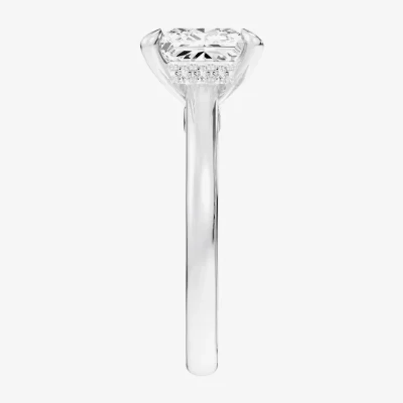 (G-H / Si1-Si2) Womens 2 1/5 CT. T.W. Lab Grown White Diamond 14K Gold Solitaire Engagement Ring