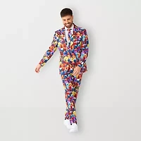 Opposuits Mens Sesame Street Suit & Tie Set