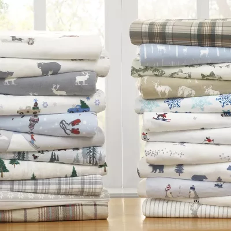 Eddie Bauer Cotton Flannel Sheet Set