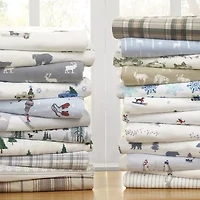 Eddie Bauer Cotton Flannel Sheet Set