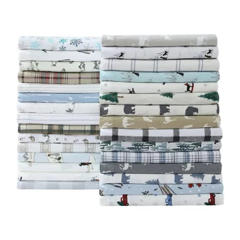 Eddie Bauer Cotton Flannel Sheet Set