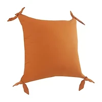 LR Home Alisey Solid Square Throw Pillow