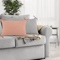 Lr Home Aliseh Solid Rectangular Throw Pillow