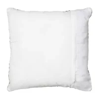 Lr Home Ash Sen Stripe Square Throw Pillow