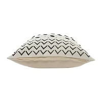 LR Home Beaux Tribal Square Throw Pillow