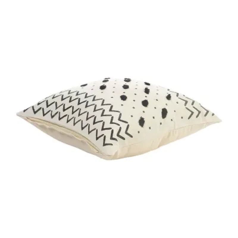 Lr Home Beaux Tribal Square Throw Pillow