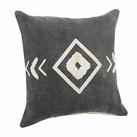 LR Home Bel Aby Tribal Square Throw Pillow