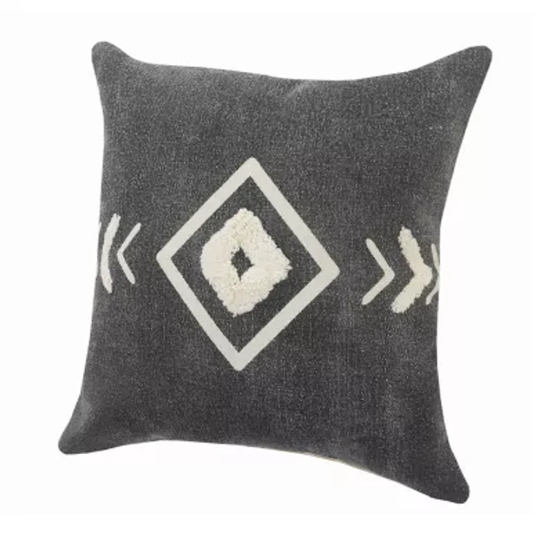 LR Home Bel Aby Tribal Square Throw Pillow
