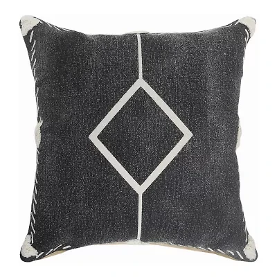 LR Home Bel Fi Diamond Square Throw Pillow