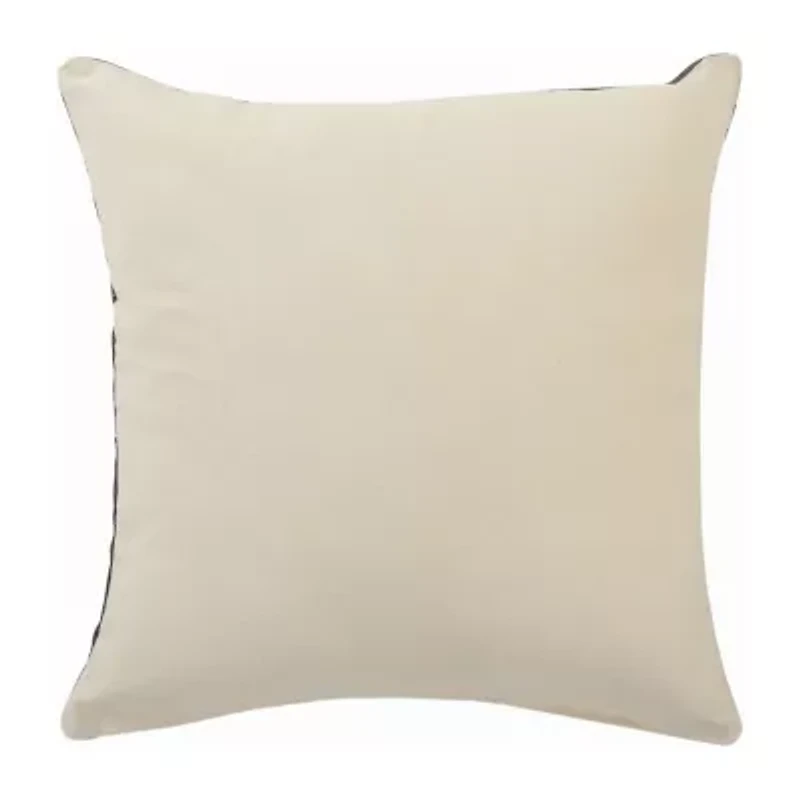 LR Home Bel Fi Diamond Square Throw Pillow