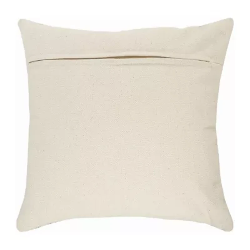 LR Home Clar Geometric Square Throw Pillow