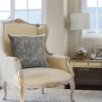 LR Home Clar Geometric Square Throw Pillow