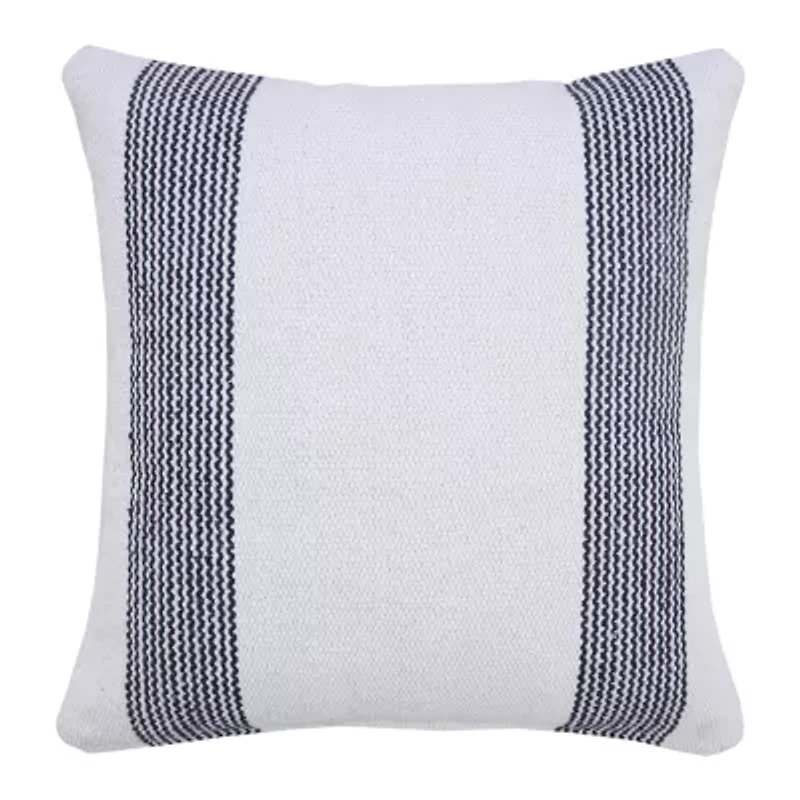 LR Home Caly Geometric Square Throw Pillow