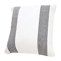 LR Home Caly Geometric Square Throw Pillow