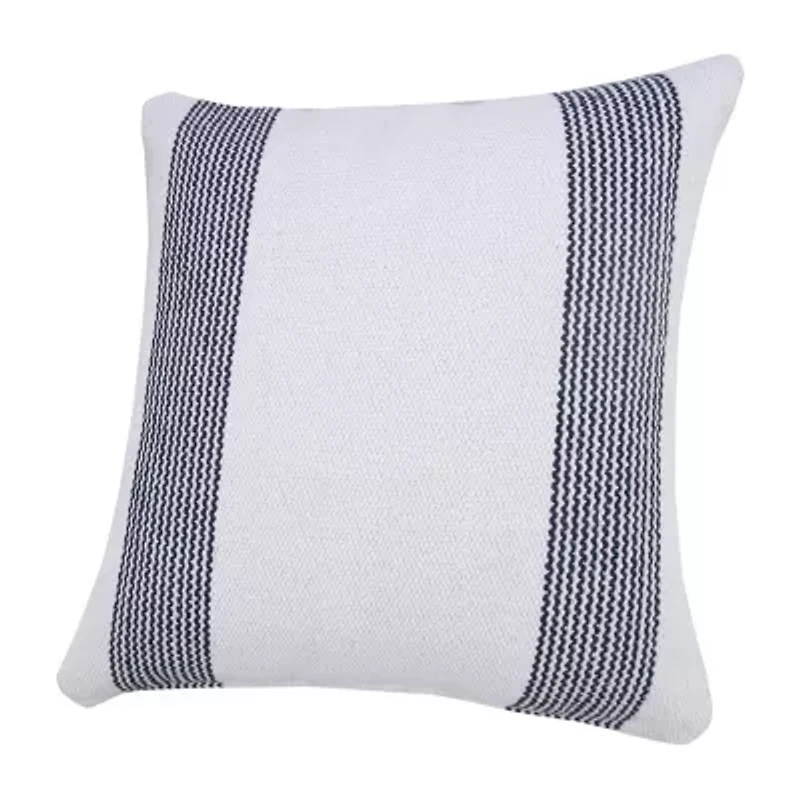 LR Home Caly Geometric Square Throw Pillow