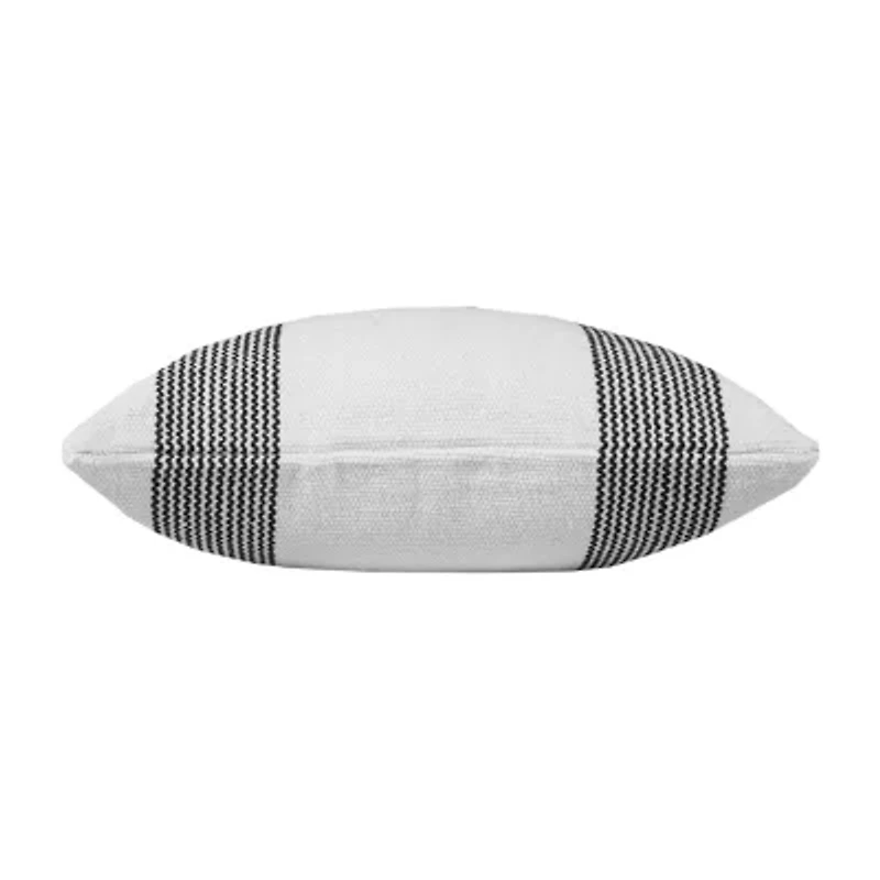 LR Home Caly Geometric Square Throw Pillow