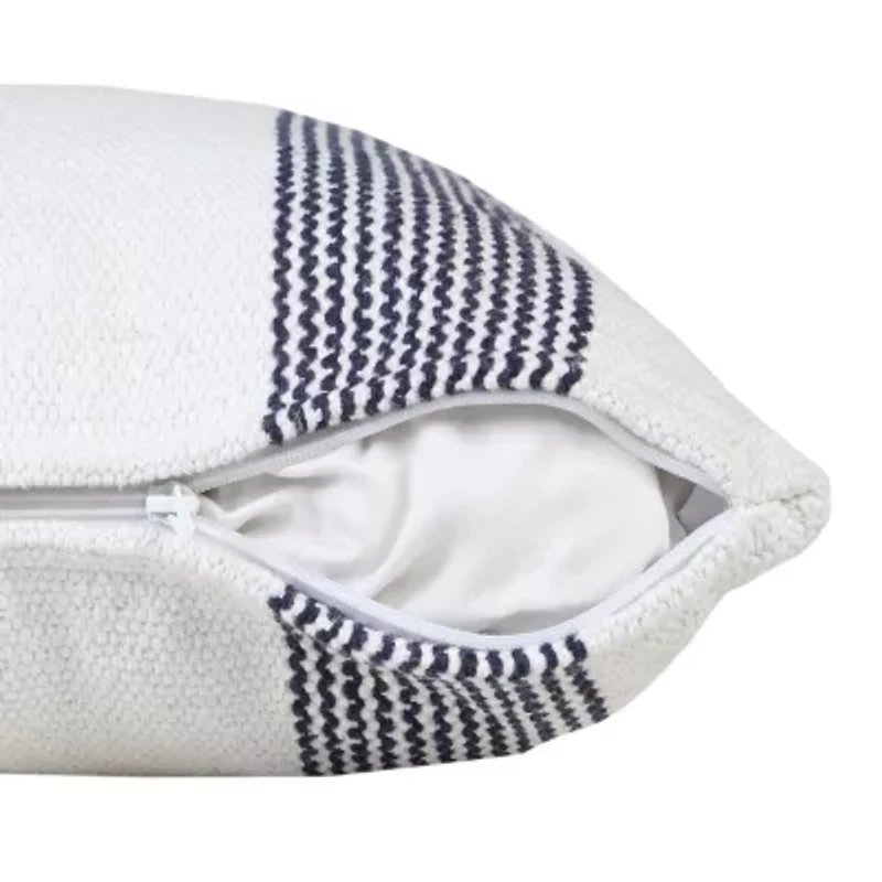 LR Home Caly Geometric Square Throw Pillow