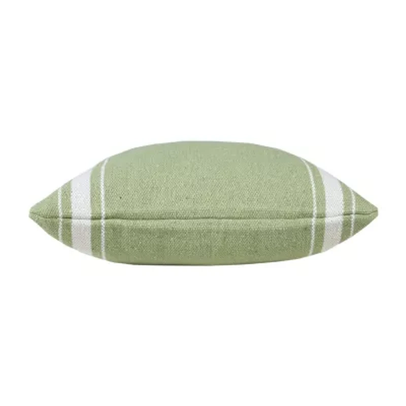 LR Home Fin Geometric Square Throw Pillow