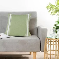 LR Home Fin Geometric Square Throw Pillow