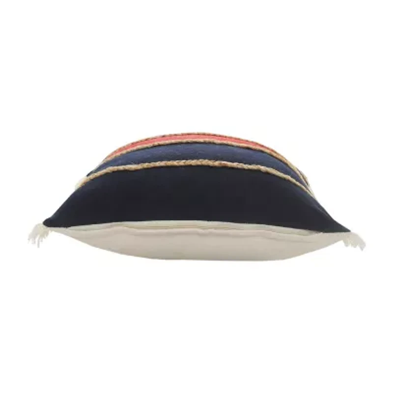 Lr Home Darris Stripe Square Throw Pillow