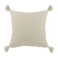LR Home Danny Textured Square Throw Pillow