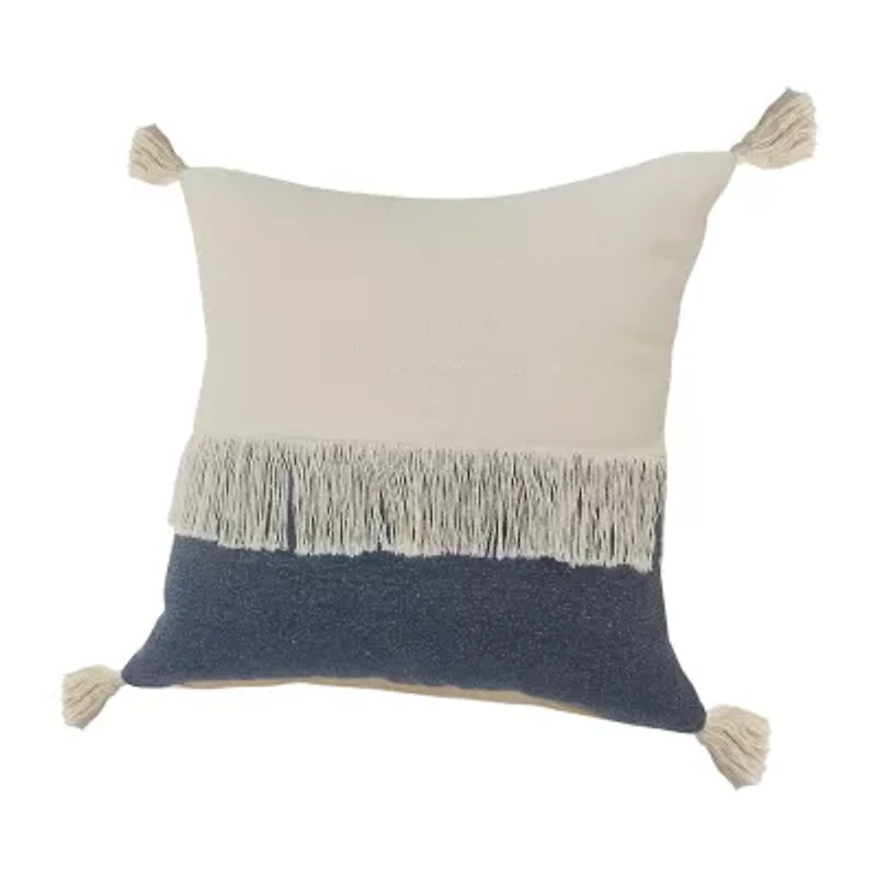 Lr Home Danny Textured Square Throw Pillow